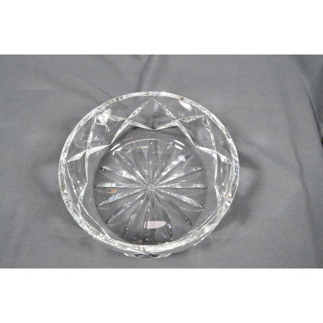 Vintage Saint-Louis French Hand-Cut Crystal Centerpiece Bowl, 20th Century For Sale - Image 9 of 15