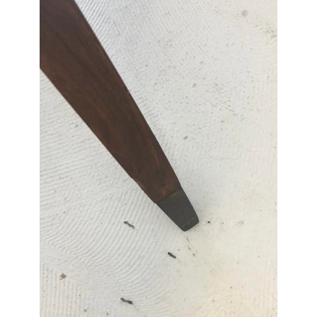 Wood Mid Century Moroccan Moorish Side Table For Sale - Image 7 of 10