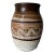Vintage Organic Studio Art Pottery Vase, Signed For Sale
