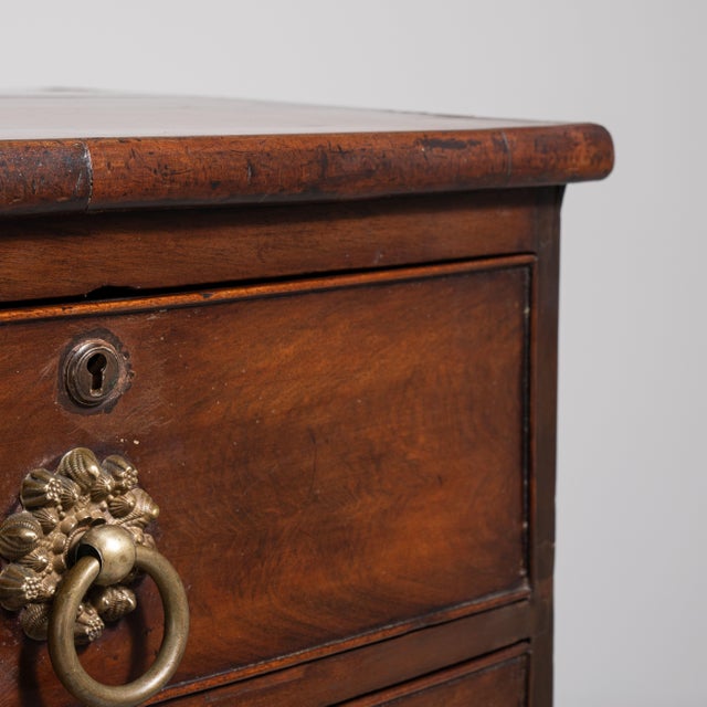 Regency Bow-Front Mahogany Chest of Drawers, Antique, United Kingdom, 19th Century For Sale - Image 13 of 15