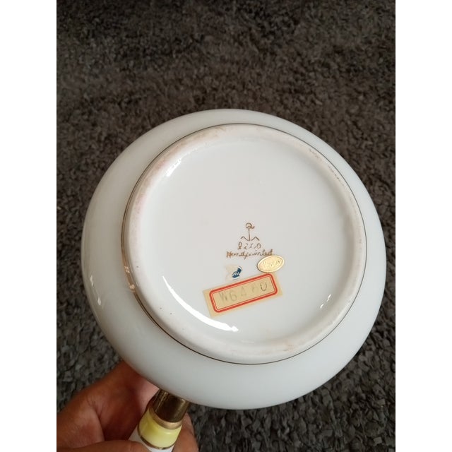 GORGEOUS Isco Hand painted 6in Silent Butler The GORGEOUS VTG Isco Hand painted 6in Silent Butler is a unique and...