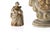 Statues of Our Lady & Pedestal, 19th Century, Set of 3 For Sale - Image 3 of 6
