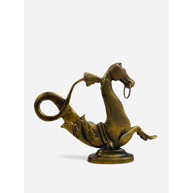 19th Century Fire Dogs Featuring Seahorses, 1880, Set of 2 For Sale - Image 6 of 12