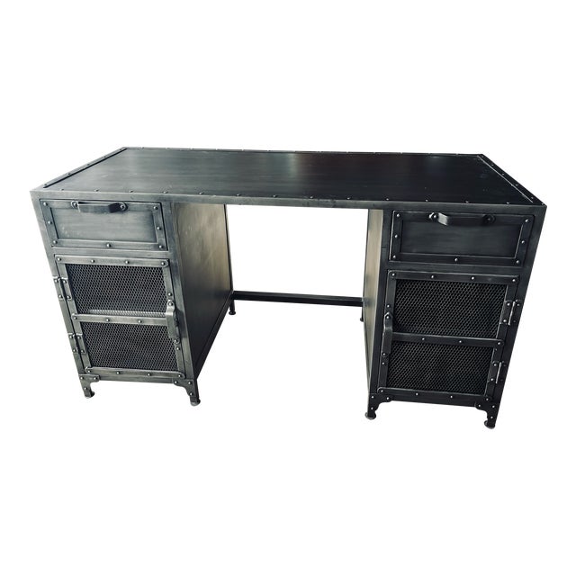 Restoration Hardware Industrial Desk **New Condition Chairish