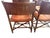 1970s 1970's McGuire Leather Wrapped Bamboo, Cane & Dining - Set of 5 For Sale - Image 5 of 18