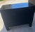 Ebony black vintage dresser. Has 4 drawers. 2 pillar legs on the front. Dresser has a few scratches and needs tlc.