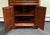 Henkel Harris Wild Black Cherry Style 1114 12 Pane Corner Cabinet For Sale In New York - Image 6 of 11