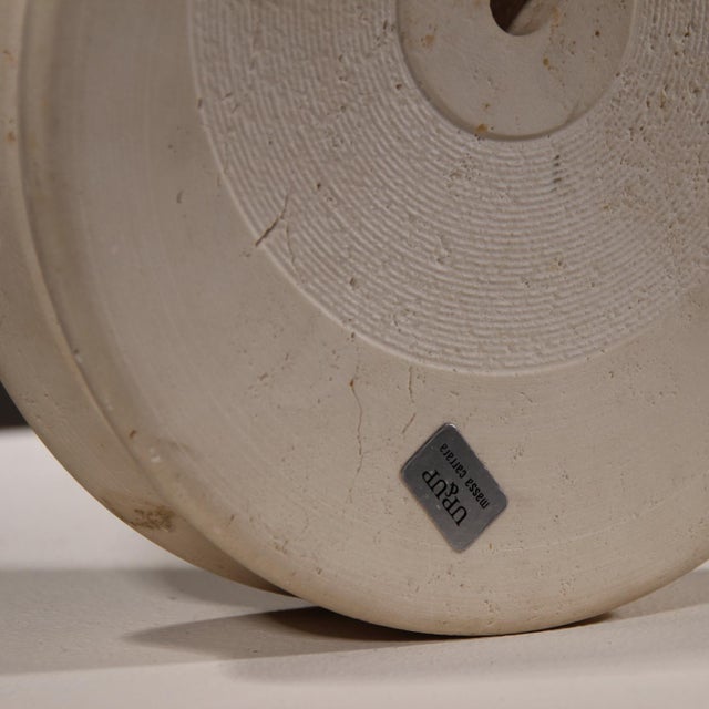 Travertine Vase by Pier Alessandro Giusti and Egidio Di Rosa for Up and Up, Italy, 1970s For Sale - Image 6 of 8