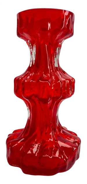 Vase in Red from Ingrid Glas, 1970s