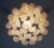Metal Italian Murano Chandelier 41 Glass Petals Drop For Sale - Image 7 of 9