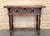 Early 20th Century Spanish Carved Console Table with Turned Legs For Sale - Image 16 of 18