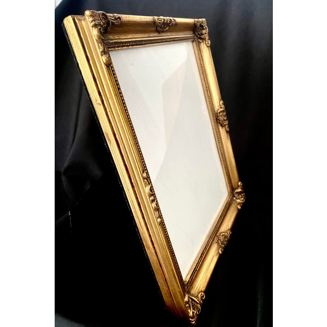 Vintage Carr Frame Ornate Baroque Gold Gilt Style Wood Frame - 8x10. For Sale - Image 14 of 15
