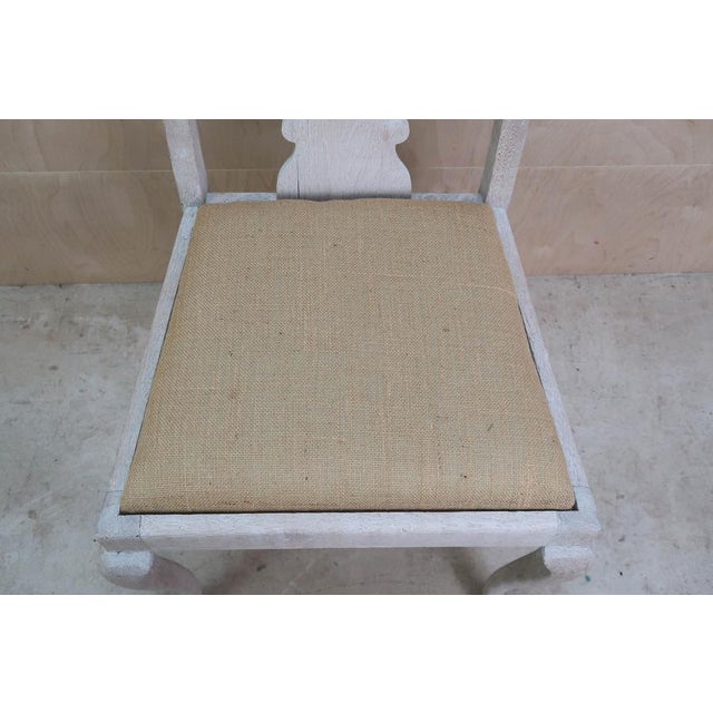 Antique English Gustavian Style Urn Back Dining Chairs, 1920, Set of 6 For Sale - Image 6 of 9