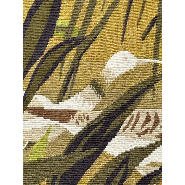 1950s Modern French Aubusson Tapestry by Rene Fumeron, 1950s For Sale - Image 5 of 18