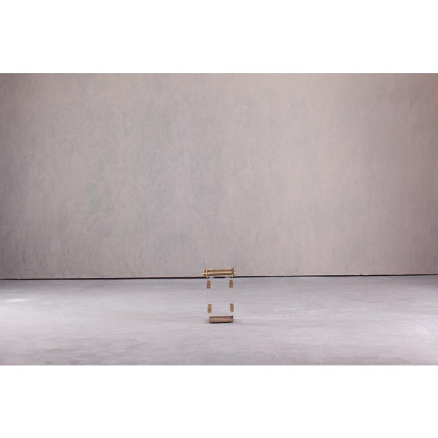 Vintage Acrylic and Brass Umbrella Stand from Fontana Arte, Italy 1970s For Sale - Image 4 of 9