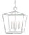 Transitional Currey & Company Denison Medium White Lantern For Sale - Image 3 of 3