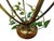 1960s Mid-Century Modern Walnut & Brass Cage Lamps - Set of 2 For Sale - Image 9 of 10