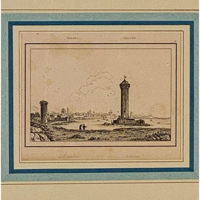 A 19th century engraving of Venice.