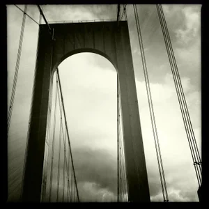 Contemporary New York City Bridge Photo