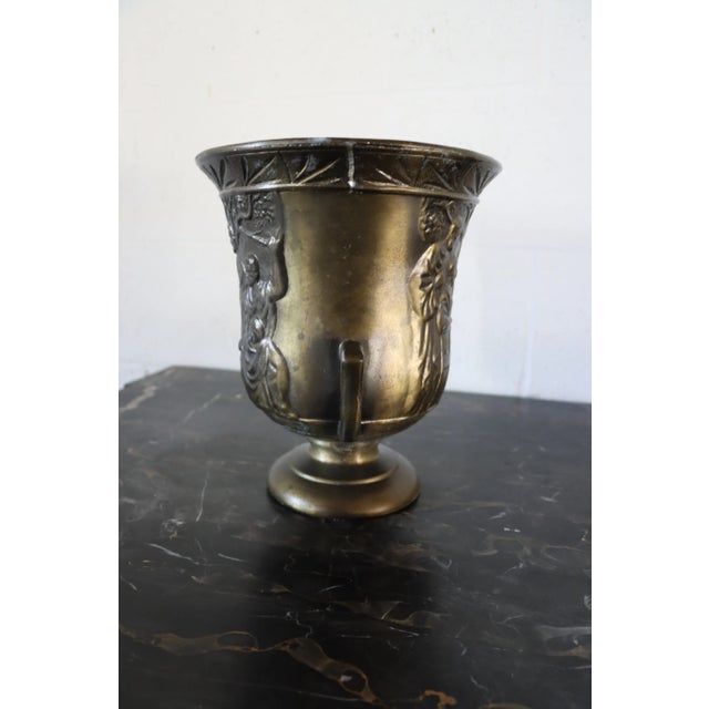 Brass Renaissance Carved Urn
