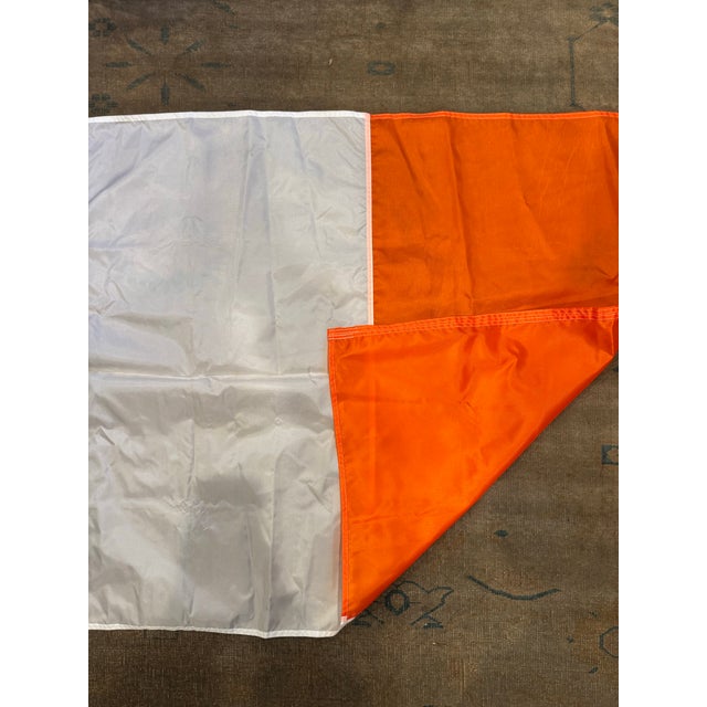 Traditional Late 20th Century Vintage Irish Flag For Sale - Image 3 of 4