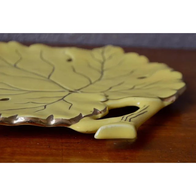 Large Yellow Ceramic Sheet For Sale - Image 4 of 11