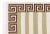 Transitional Part & Parcel Goods Wool Stripe Rug, 5' x 8', Sage, Chocolate and Eggshell For Sale - Image 3 of 5
