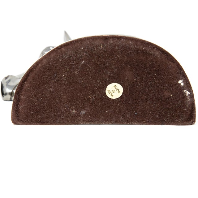 Horse Head Metal Bookends - a Pair For Sale - Image 11 of 13