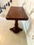 Mid 19th Century Antique Victorian Mahogany Adjustable Side Table, 1850s For Sale - Image 5 of 10