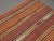 1970s Vintage Handmade Wool Cotton Red Terracotta Runner Rug For Sale - Image 9 of 11