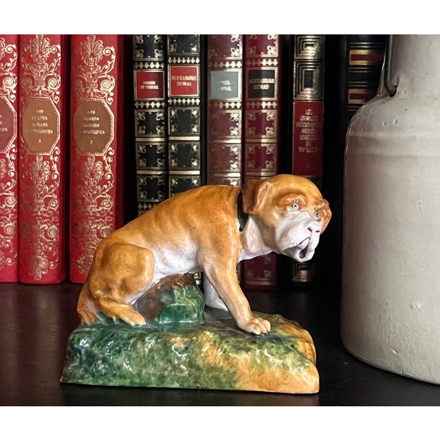 Jacob Petit Dog Figure, C. 1850's Paris For Sale - Image 11 of 13