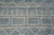Modern Modern Geometric Light Sky blue Background Tribal Contemporary Area Rug For Sale - Image 3 of 7
