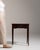Brown 19th Century France Rich Walnut Brown Carved Walnut Side Table With Drawer For Sale - Image 8 of 11