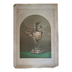 The Perseus & Andromeda Cup – Hand-Colored Victorian Decorative Arts Plate