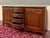 Antique French Louis XV Bow Front Buffet Sideboard Server Carved Oak C. 1930s For Sale In Dallas - Image 6 of 18