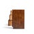 Mid 20th Century Henredon Campaign Mid Century Oak and Brass Lowboy Dresser For Sale - Image 5 of 10