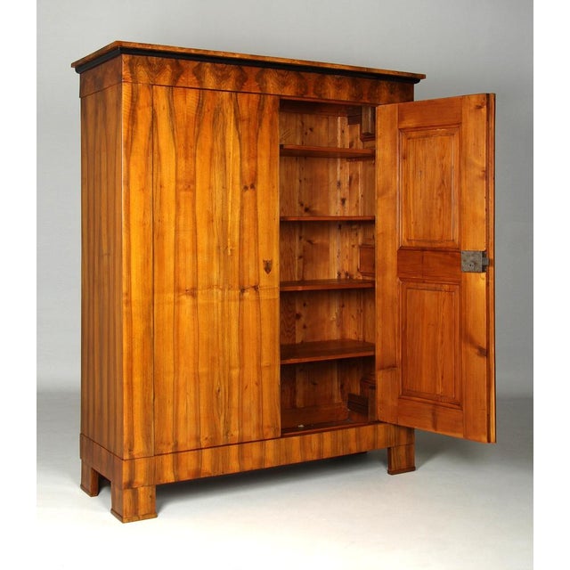 Early 19th Century 19th Century German Biedermeier Wardrobe, 1820 For Sale - Image 5 of 13