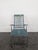Vintage Turquoise Scoubidou Chair, in Very Good conditions.