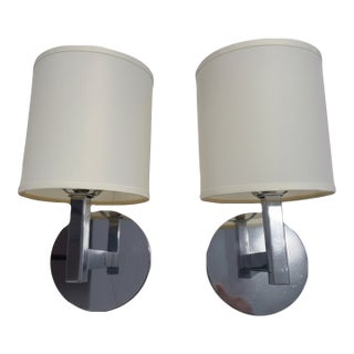 Mid-Century Modern Wall Sconces - a Pair For Sale