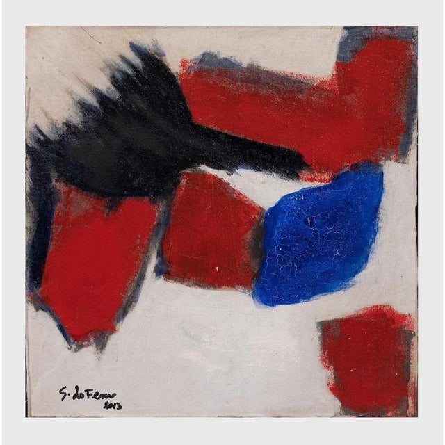 Giorgio Lo Fermo - French Flag - Original Oil Paint - 2013 For Sale - Image 4 of 4