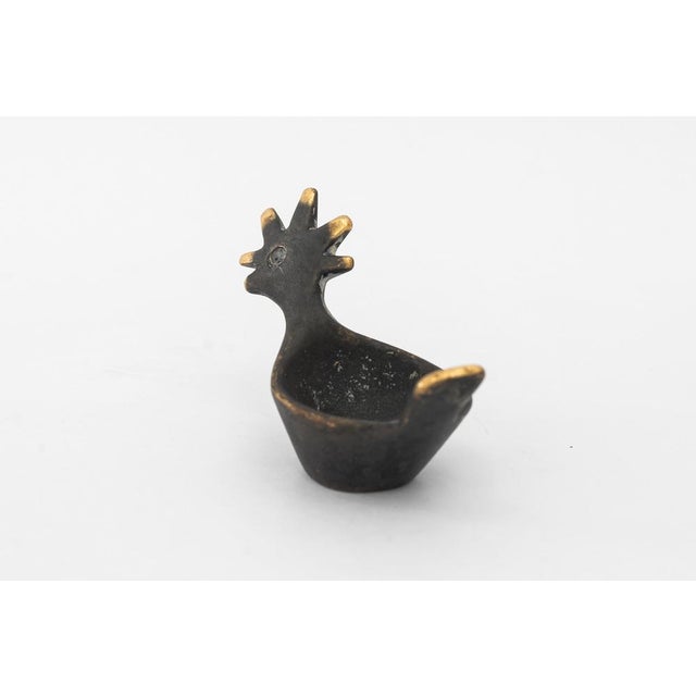 Mid-Century Modern Rooster Candleholder by Walter Bosse for Herta Baller, 1950s For Sale - Image 3 of 10