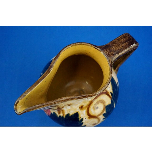 Vintage Ceramic Jug by Fratelli Tidei Roma for Squarciarelli, Italy, 1920s For Sale - Image 14 of 18