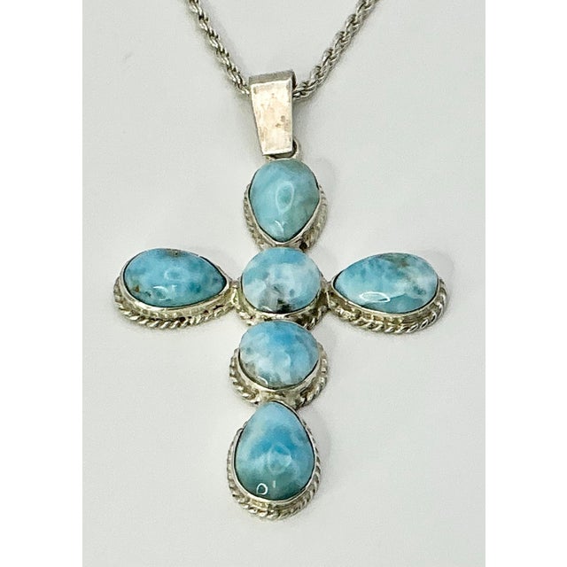 Larimar is an extremely rare semi-precious gemstone that is only mined in one place in the world - a one-square mile area...