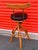 Mid-Century Swivel "Spiral" Leg Rattan & Brass Barstools- Set of 2 For Sale In San Francisco - Image 6 of 14