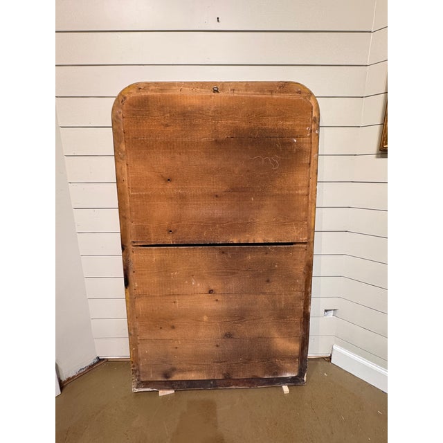 19th Century Black and Gold Louis Phillipe Mirror For Sale - Image 13 of 14