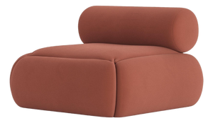 Chestnut Lupin Sofa by Nelson Araujo