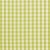 Sample - Schumacher Elton Cotton Check Fabric in Pear For Sale