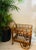 Fabulous palm beach bamboo bar cart. With tray to serve, sweets or drinks it’s perfect! Beautiful brassy wheels moving...