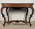 Wood Italian Rococo Style Carved Console Table, Early 20th Century For Sale - Image 7 of 15
