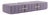 Curt Modular Set - Flexible Bench - Dama - 0039 (Lilac) by Ambivalenz, Set of 3 For Sale